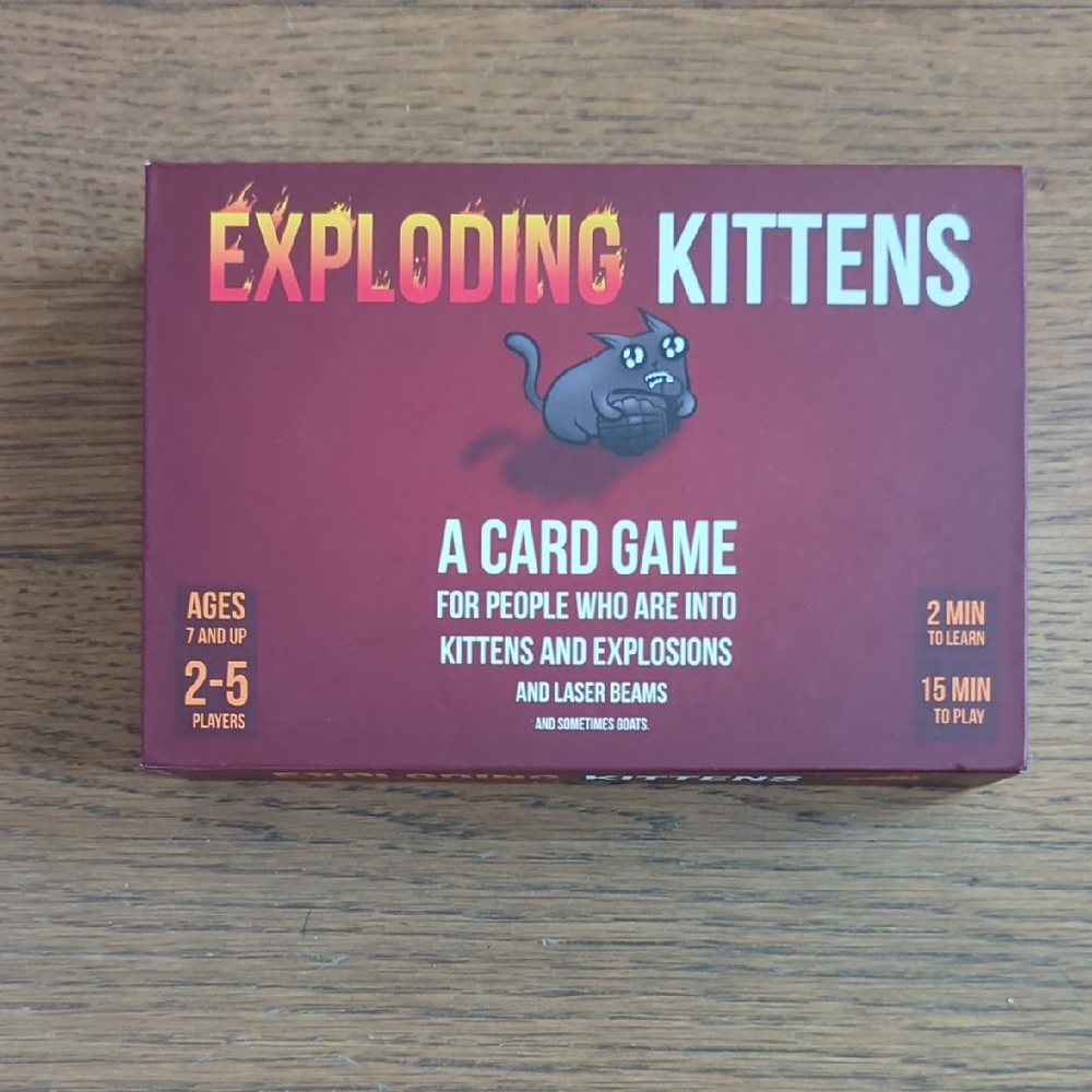 Exploding Kittens Card Game